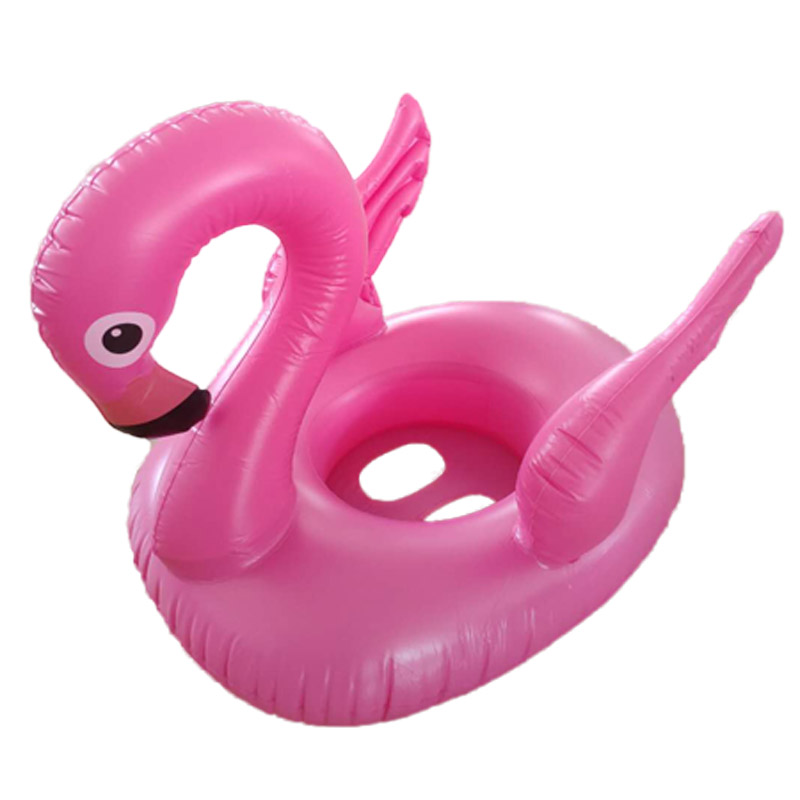 Надуваем плаващ басейн с фламинго лодка за деца